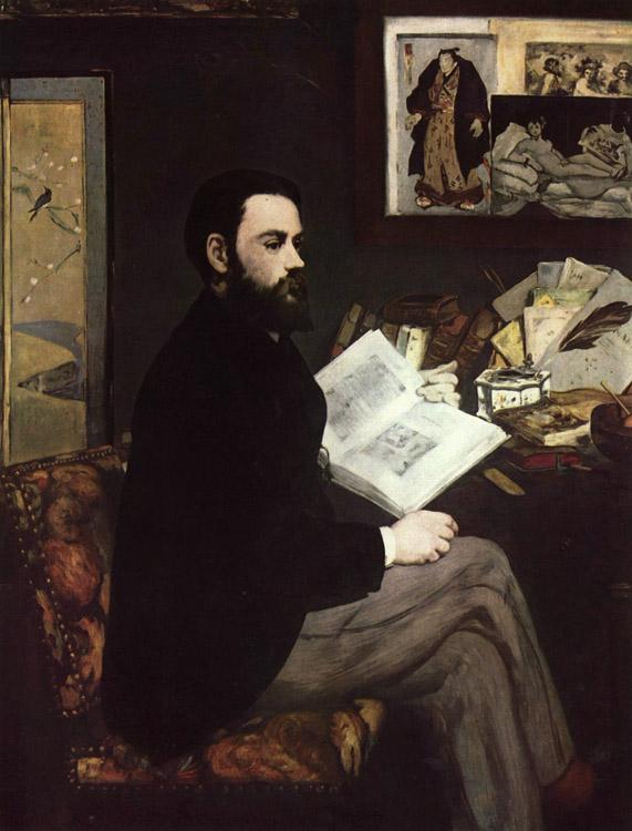  Portrait of Emile Zola (mk09)
